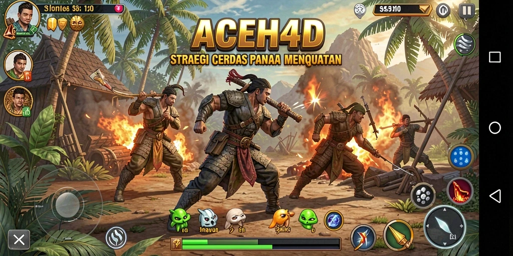 Tampilan gameplay seru di ACEH4D dengan strategi yang mendalam.