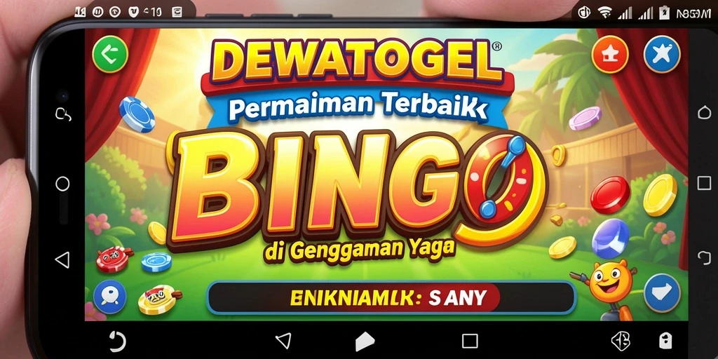 Tampilan gameplay DEWATOGEL yang menarik saat bermain Bingo.