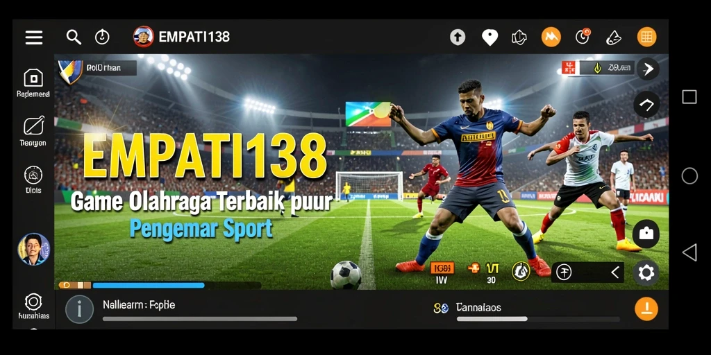 Tampilan seru dari pertandingan kompetitif di EMPATI138.