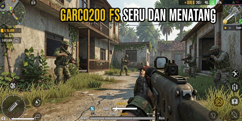 Tampilan gameplay GARCO200 yang seru dan menegangkan.