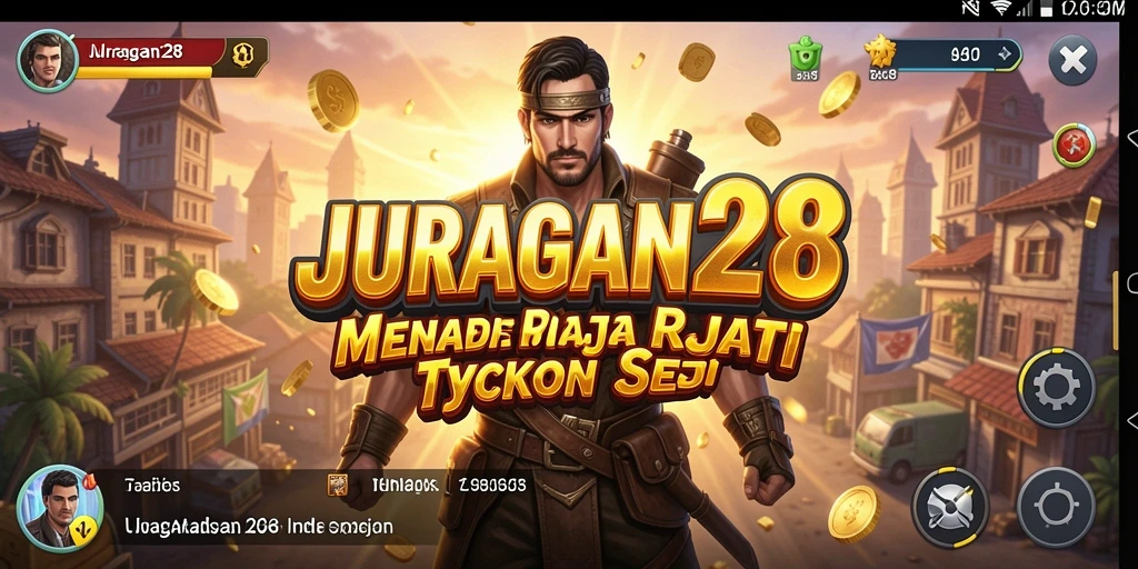 Tampilan gameplay JURAGAN28 yang menarik dan interaktif.