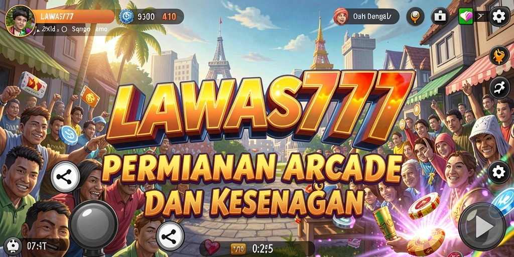Tampilan gameplay seru LAWAS777 yang menantang dan adiktif.