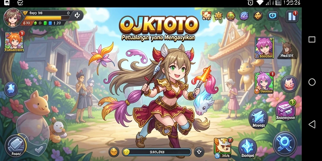 Tampilan gameplay OJKTOTO yang menakjubkan di dunia Anime.