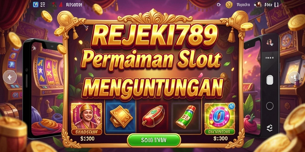 Screenshot gameplay yang menampilkan keseruan Slot REJEKI789.