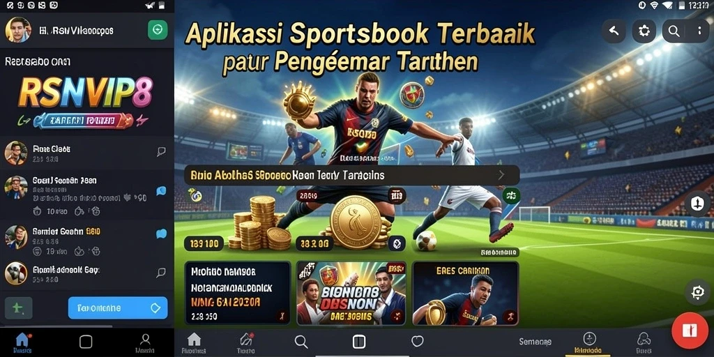 Tampilan antarmuka RSNVIP8 dengan berbagai pilihan taruhan.